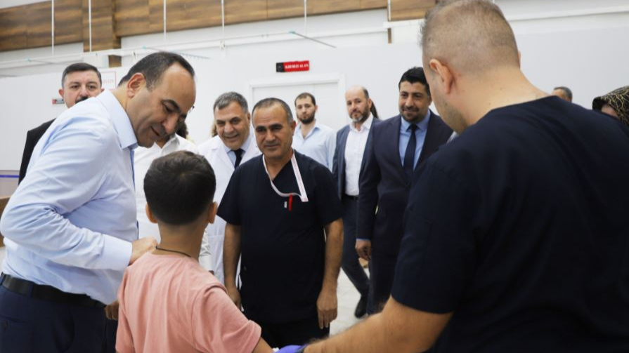 İl Sağlık Müdürü denetimlerini sürdürüyor