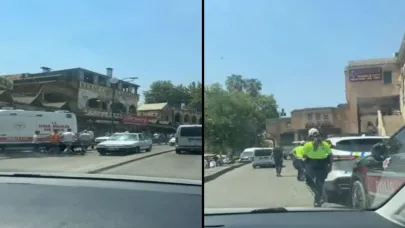 Eyyübiye’de yanlış park yüzünden silahlar patladı