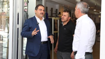 BAŞKAN CANPOLAT HALKLA İÇ İÇE