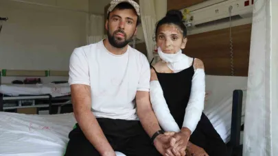 Azerbaycanlı çiftin doğal gaz patlamasında kapanan elleri, 3 yıl sonunda Eskişehir’deki tedaviyle kavuştu