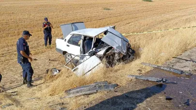 Trafik kazası: 1 ölü, 1 yaralı