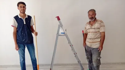 Şanlıurfa'da boya badana sezonu başladı