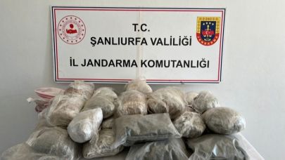 Şanlıurfa’da 26 kilo esrar ele geçirildi