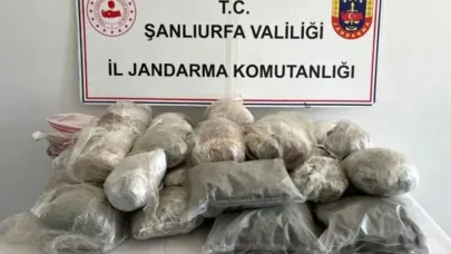 Birecik'te uyuşturucu operasyonu