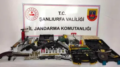Şanlıurfa'da silah operasyonu: Gözaltılar var