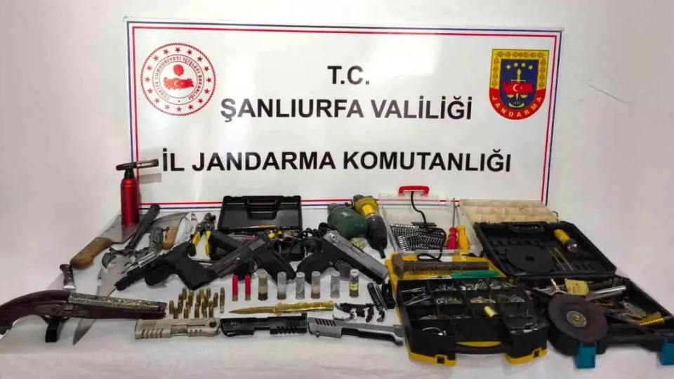 Şanlıurfa'da silah operasyonu: Gözaltılar var