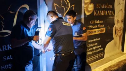 Karaköprü’de masaj salonu mühürlendi !