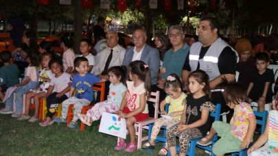 Karaköprü'de Çocuklar Gezici Kütüphane Etkinliğiyle Eğlendi