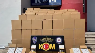 7 milyon 910 bin adet kaçak makarona el kondu