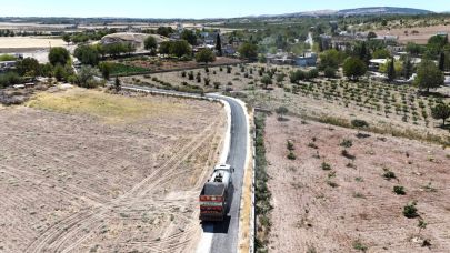 Karaköprü kırsalında konforlu ulaşım için yollar yenileniyor