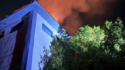 Trafo yangını paniğe neden oldu