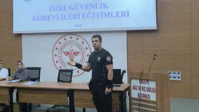 Şanlıurfa polisinden özel güvenlikçilere eğitim