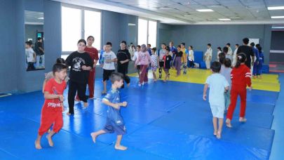 Şanlıurfalı minik judocular geleceğe hazırlanıyor