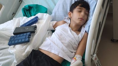 Çocuğu bisikletten iten uzman çavuş gözaltında