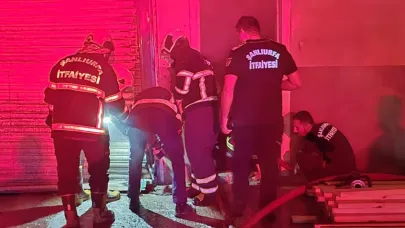 Eyyübiye’de yangın: Maddi hasar büyük !