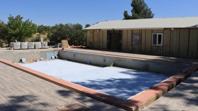 Çatak sosyal tesisleri, hem modernleşiyor hem güvenli hale geliyor