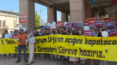 Atanamayan öğretmenler ‘kadro’ istedi