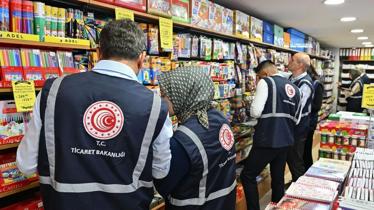 Ticaret Bakanlığı’ndan kırtasiye ve okul ürünlerine yönelik denetim