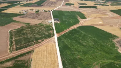 Harran’da Çamurlu Yollar Tarih Oluyor