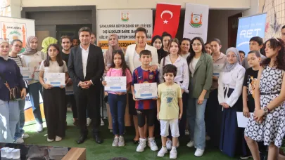 Şanlıurfa’da sosyal uyum ve hijyen eğitimleri tamamlandı