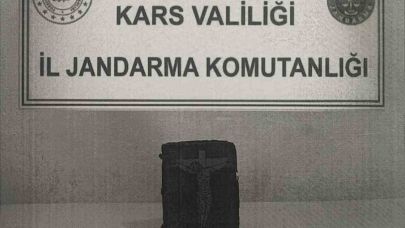Tarihi eseri jandarmaya satmaya çalıştı: Suçüstü yakalandı