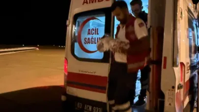 Uçak ambulans Melek Bebek için havalandı