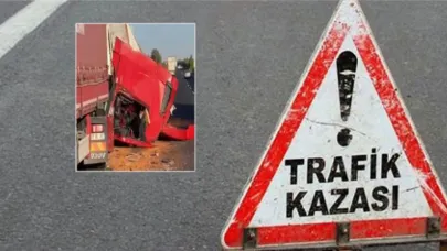 Birecik’te iki TIR çarpıştı: Yaralılar var