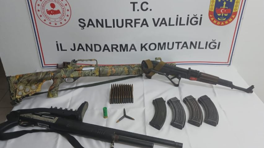Şanlıurfa’da silah operasyonu: 7 gözaltı