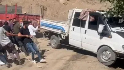 Halatlı kurtarma operasyonu
