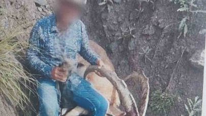 Yaban keçisi avladı: 650 bin lira ceza ödedi