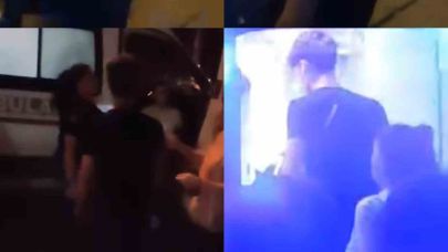 Sırtında bıçakla hastaneye kaldırıldı