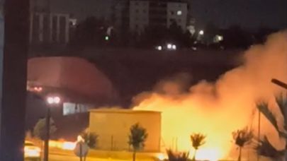 Patlayan trafo korkuttu