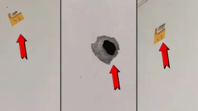 Akçakale’de bir ev silahla tarandı (VİDEO)