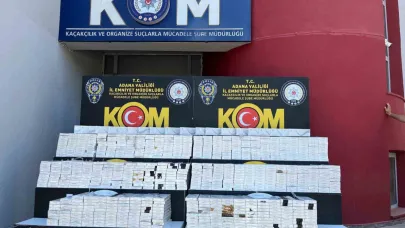 12 milyonluk kaçakçılık operasyonu