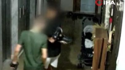 Göbek atarak ayakkabı çaldılar