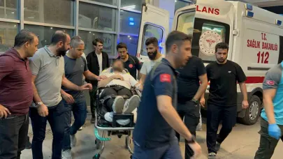 Olay yerine giden polis ekipleri kaza yaptı: