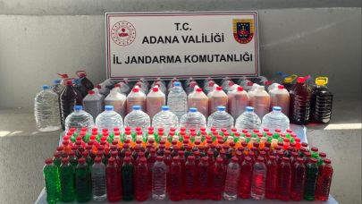 Yarım ton kaçak alkol ele geçirildi: 3 gözaltı