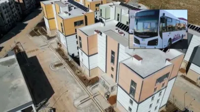 TOKİ deprem konutlarındaki ulaşım hattında bazı sıkıntılar mevcut