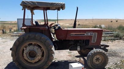 Adıyaman’da çalınan traktör Şanlıurfa’da aranıyor