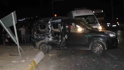 Feci kaza: 1 ölü, 2’si ağır 8 yaralı