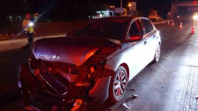 İki otomobilin çarpıştığı kazada 9 kişi yaralandı