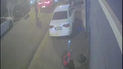Dur ihtarına uymayan sürücü apartmana daldı