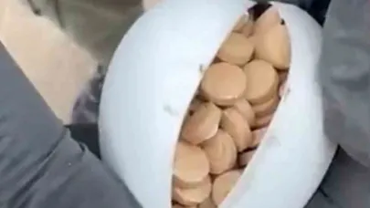 Sürpriz yumurtalardan uyuşturucu çıktı