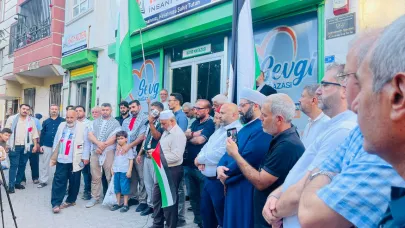Şanlıurfa STK'ları Gazze için ayakta