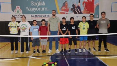 Yeni nesil spor Pickleball Karaköprü’de gençlerle buluştu