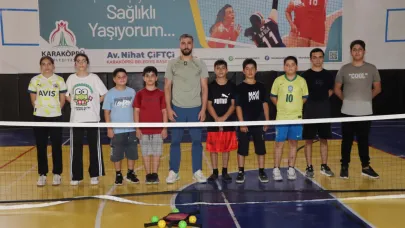 Yeni nesil spor Pickleball Karaköprü’de gençlerle buluştu