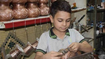 Yaşı küçük ustalığı büyük