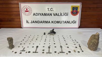 Tarihi eser kaçakçılarına jandarma darbesi