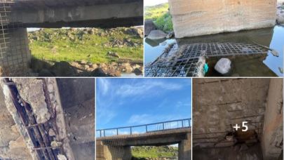 Bu köprü tehlikelere davetiye çıkarıyor