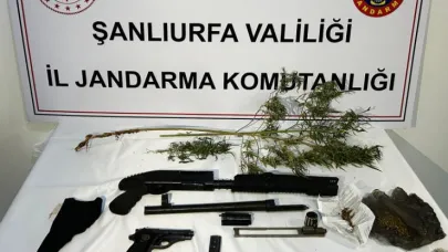 Şanlıurfa’da silah ve uyuşturucu operasyonu: 42 gözaltı